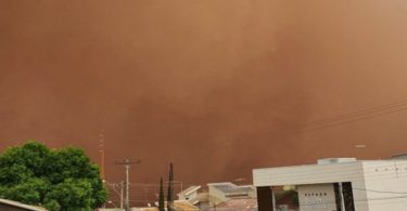 Manaus tempestade de areia