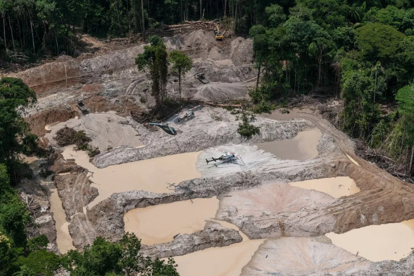mineração uso da água