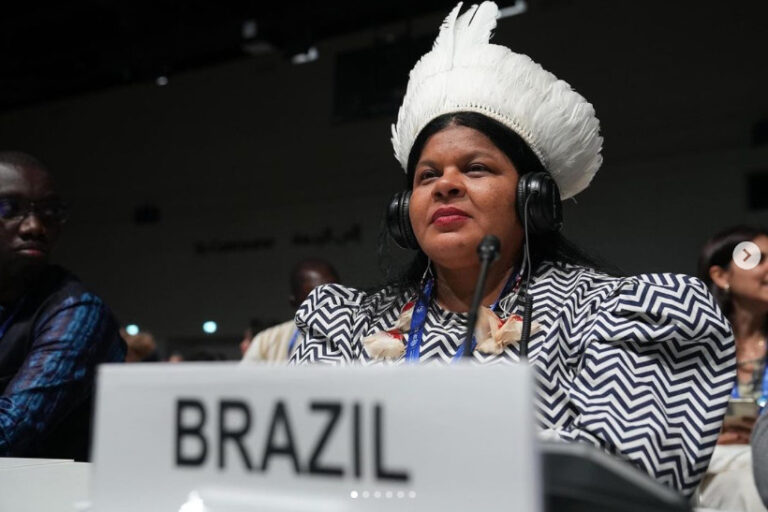 Sonia Guajajara COP28 negociações