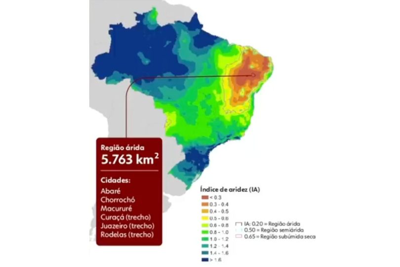 Brasil região árida