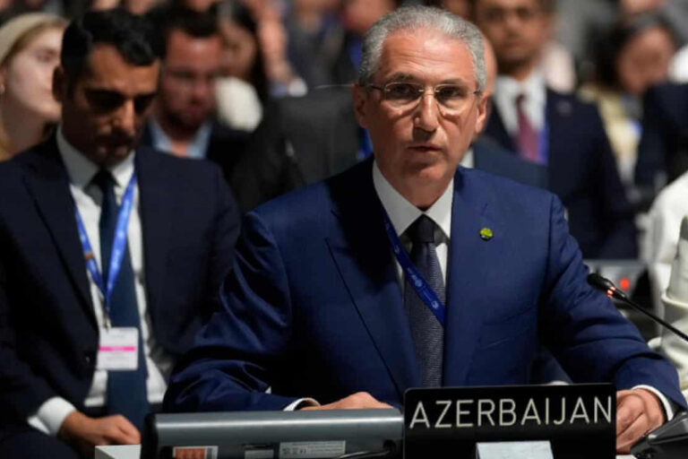 COP29 nova presidência