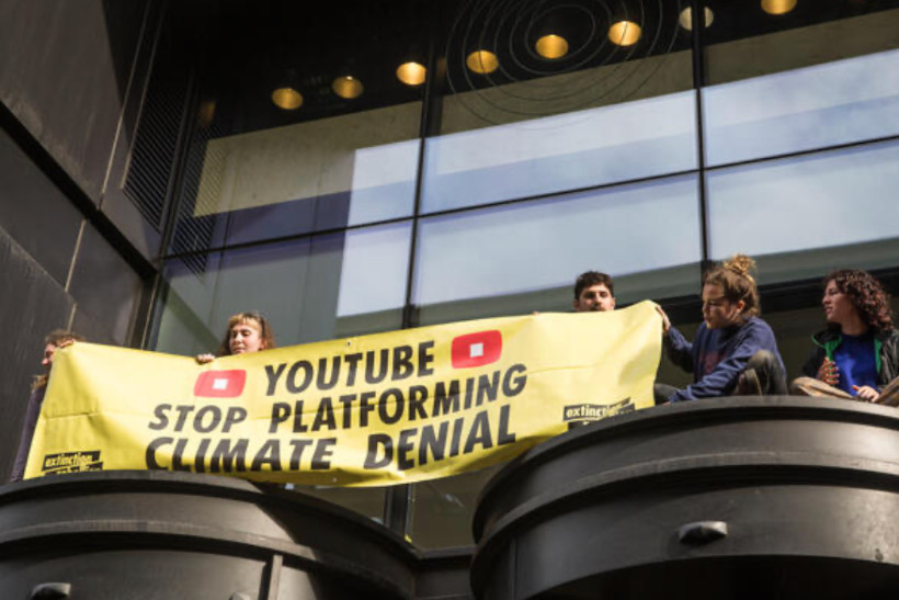 YouTube desinformação climática