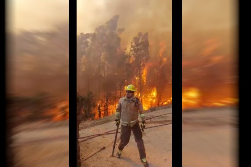 incêndios florestais Chile mortes