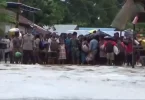 inundação deslizamento Indonésia