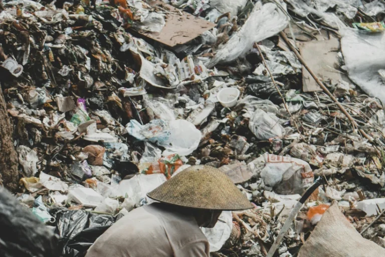 poluição plásticos