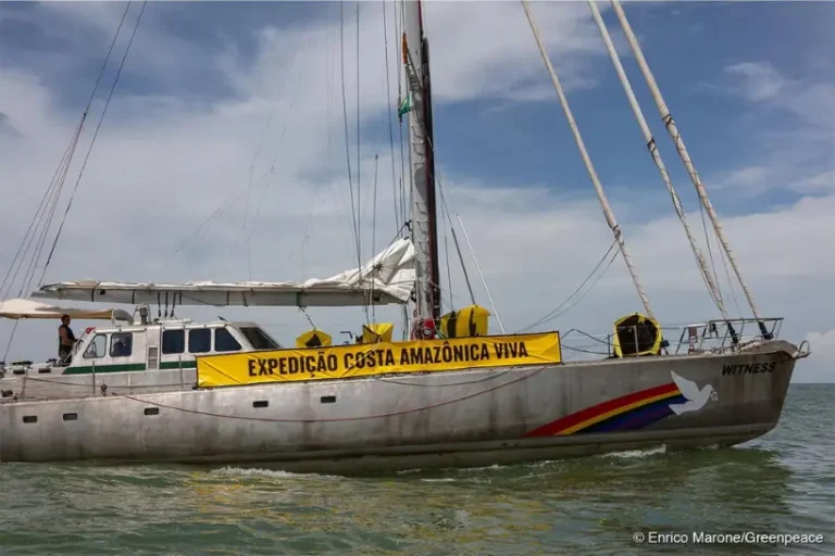 Expedição exploração petroleira foz do Amazonas