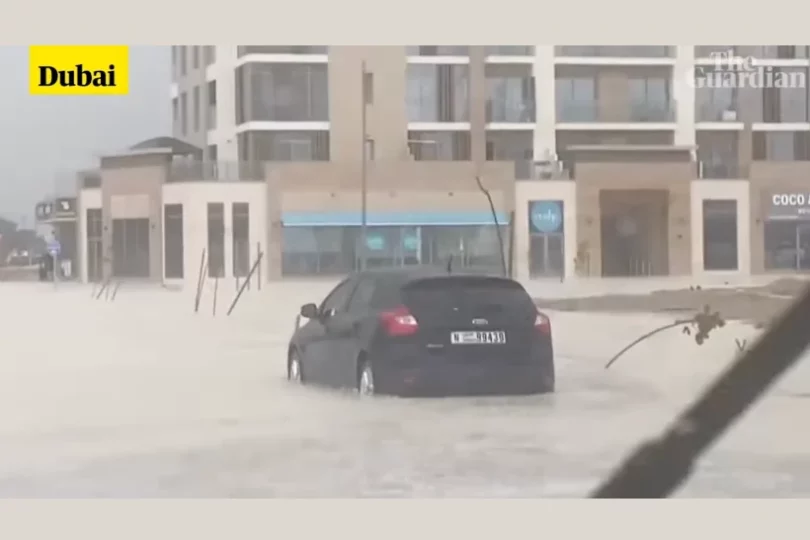 inundações Dubai