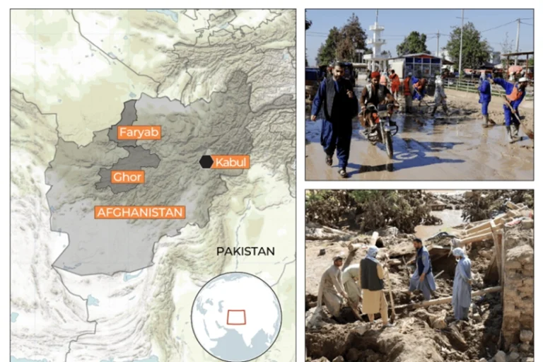 Chuvas extremas Afeganistão mata pessoas