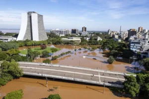 tragédia climática RS Guaíba 5,50 metros