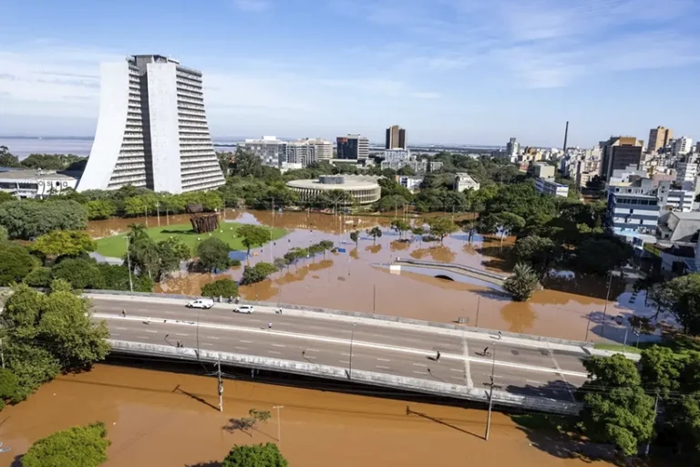 tragédia climática RS Guaíba 5,50 metros