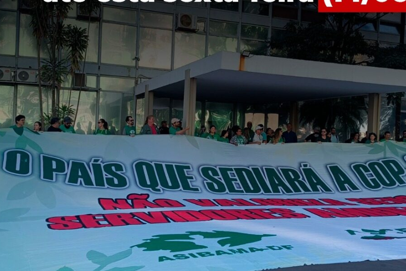 Governo fim negociação servidores ambientais greve