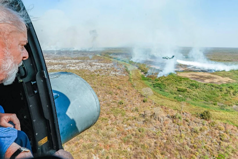 Pantanal incêndios Corumbá