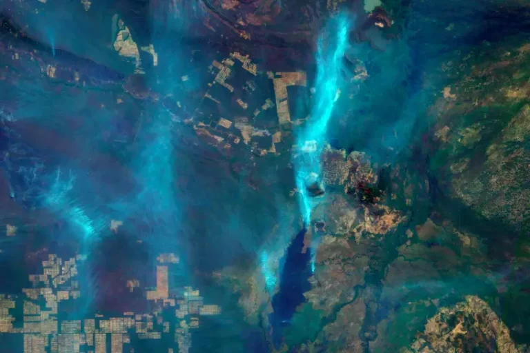 Pantanal queda temperatura umidade fumaça incêndios Corumbá