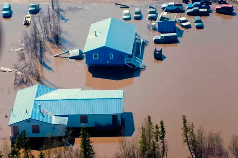 Alasca onda de calor recordes alta temperatura inundações degelo