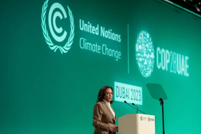 Kamala Harris doações setor climático