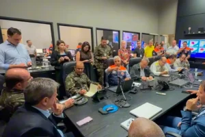 incêndios São Paulo sala situação