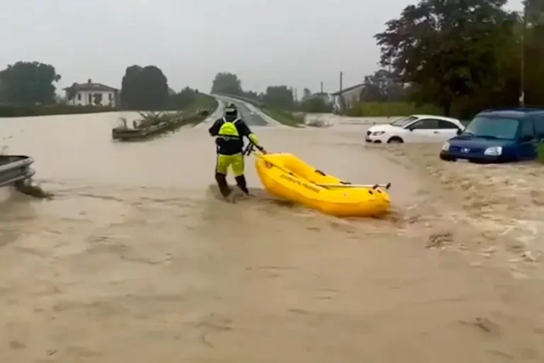 Europa tempestade Boris estragos Itália