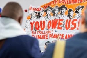 COP29 resistência países ricos ampliar financiamento climático ameaça negociações