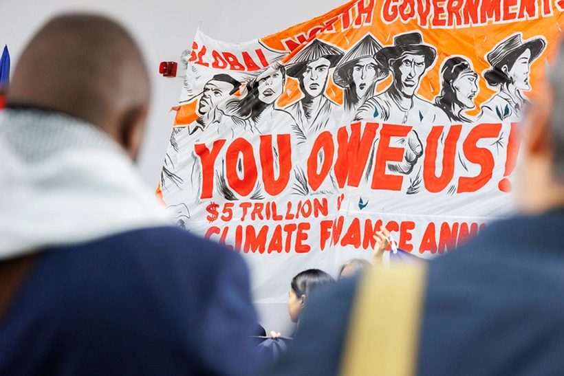 COP29 resistência países ricos ampliar financiamento climático ameaça negociações