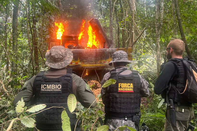 Operação desintrusão prejuízo milionário garimpeiros ilegais Terra Munduruku