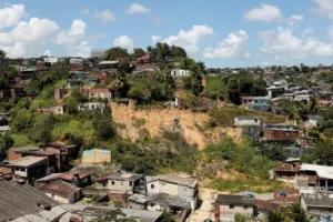 cidades em áreas de risco