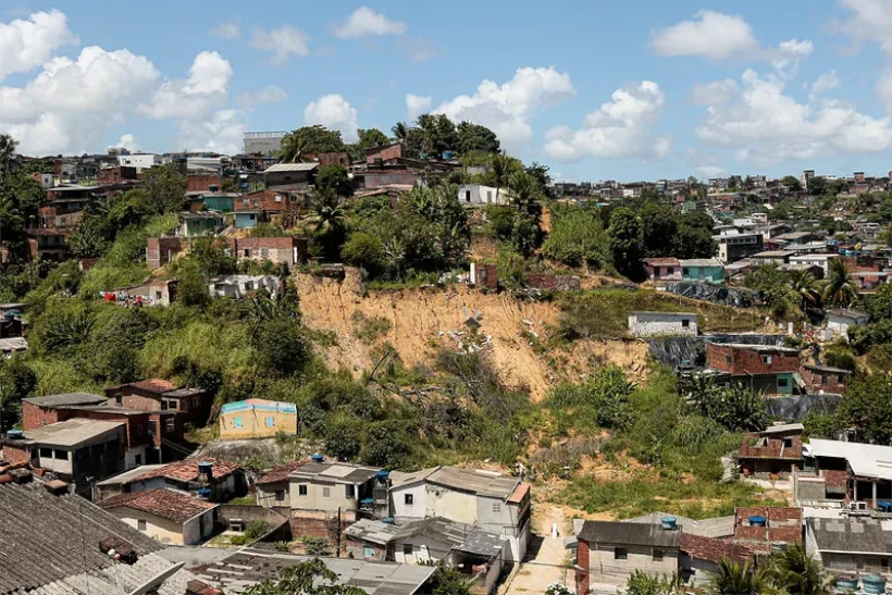 cidades em áreas de risco
