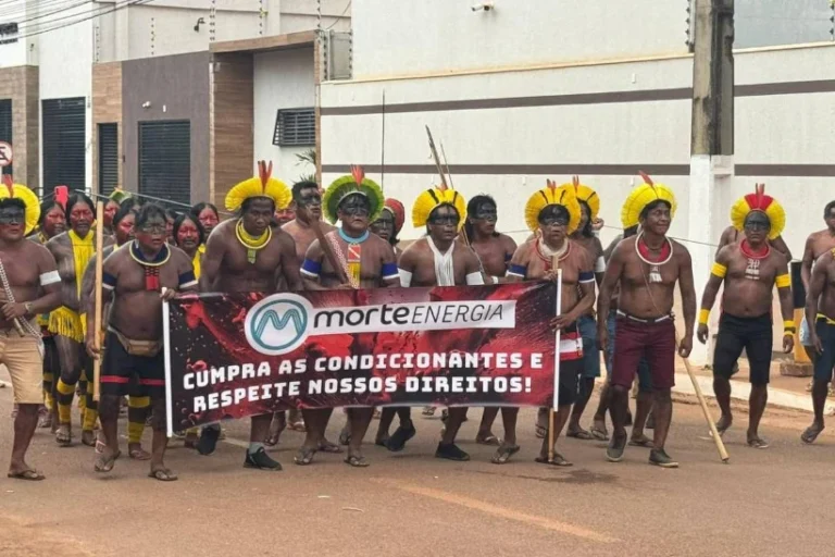 Povo Kayapó protesto Altamira
