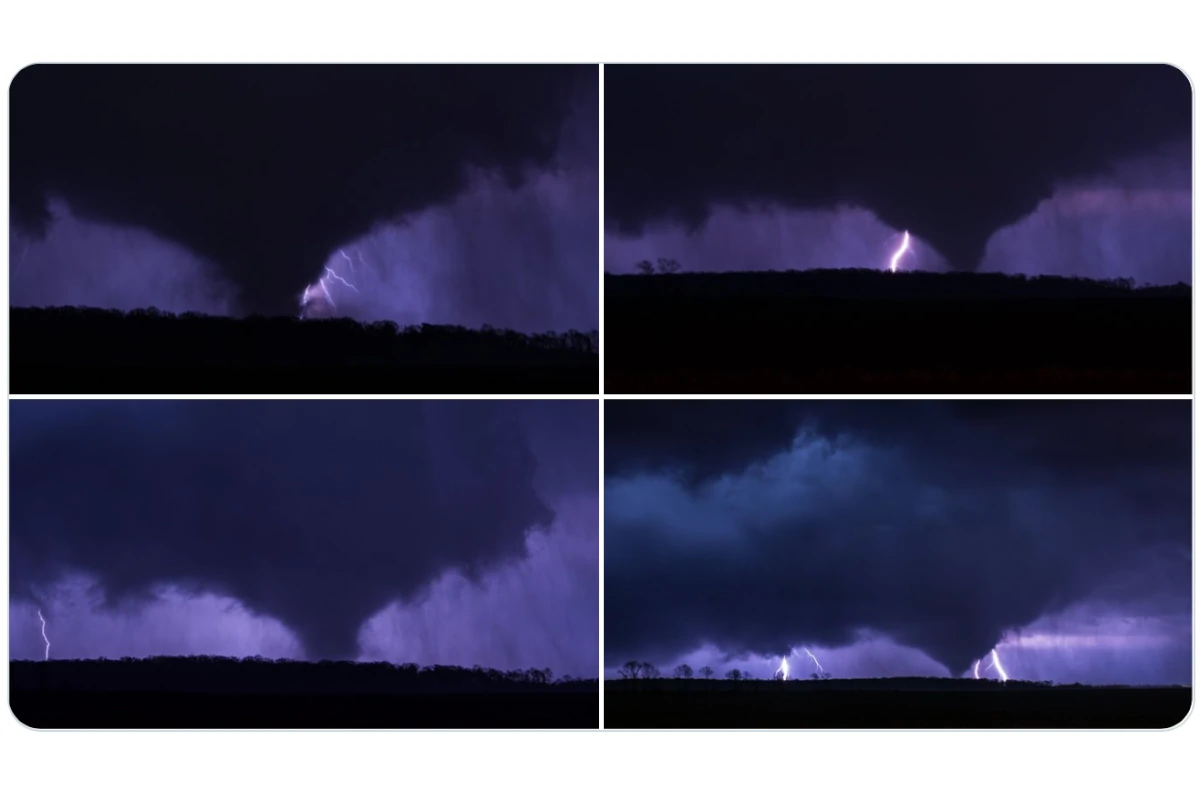 temporais tornados incendios eua