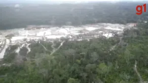 terras sararé garimpo ilegal pântano