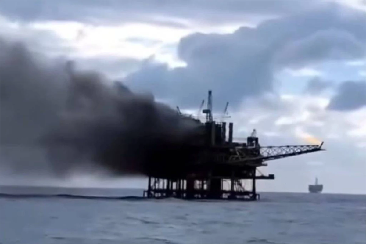 incêndio plataforma petrobras