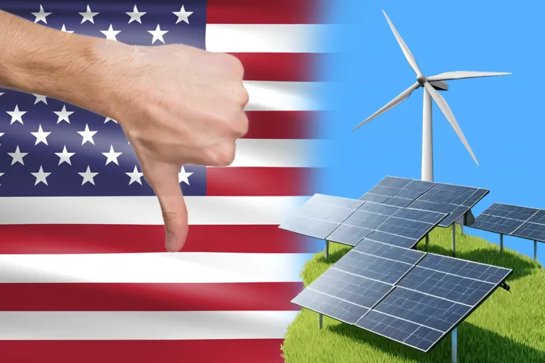 trump critica transição energética