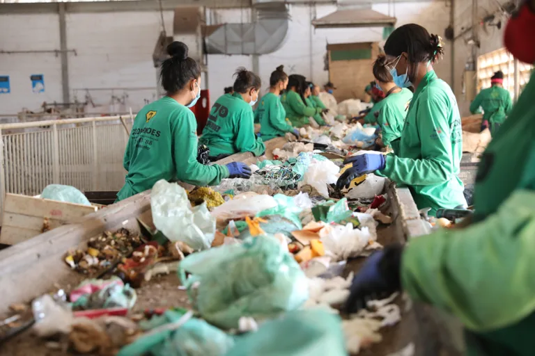 materiais reciclados