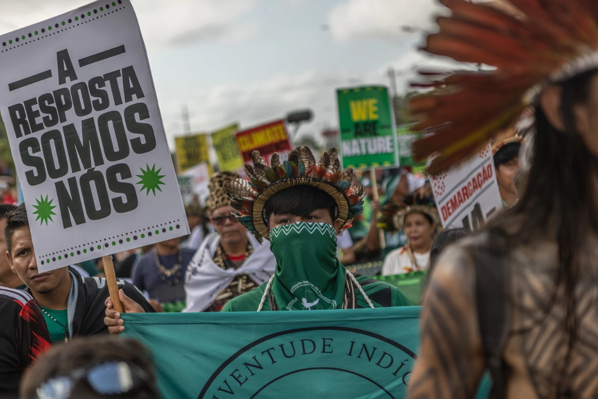 a resposta somos nós indígenas belém cop30