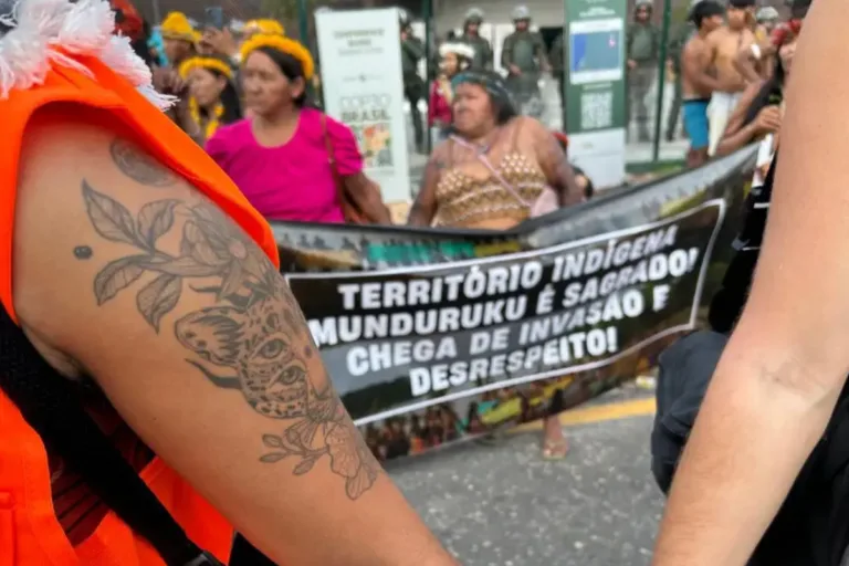 indígenas ministras presidente cop30 manifestação