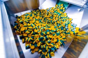 produção de plásticos