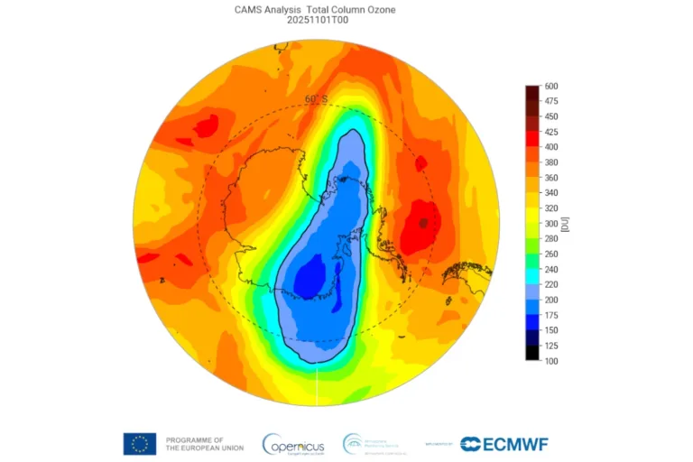 antártica camada de ozônio