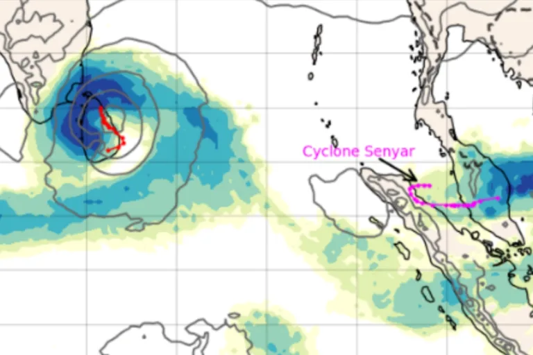 crise climática ciclones chuvas Ásia