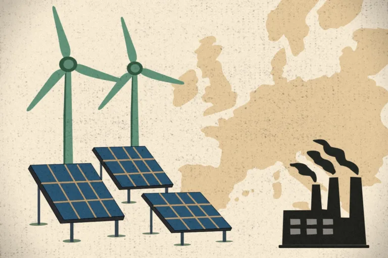 eólica e solar superam geração a combustíveis fósseis na ue pela primeira vez