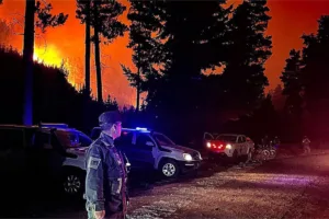 incêndio florestal argentina