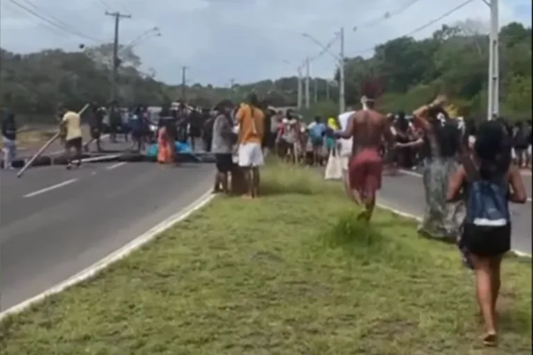 indígenas dragagem tapajós